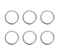 Reinscer 6X Kit per Batteria da 6 Pollici Anelli per Fori per Grancassa Accessori per Strumenti di Perforazione del