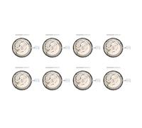 Reinscer 8X NH35 Movimento Day Date Set Orologio da Polso Meccanico Automatico Ad Alta Precisione con Stelo Nel Acciaio per Orologio
