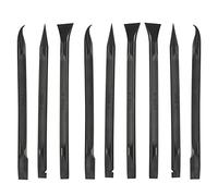Reinscer 9 pezzi di plastica raschietto strumento raschiatore plastica raschietto penna pulizia raschietto a forma di raschietto strumento multiuso etichette raschietto