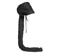 Reinscer Accessorio per asciugacapelli per capelli, morbido, regolabile, extra grande, con cappuccio per asciugacapelli a mano, con filo e allungabile (nero)
