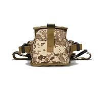Reinscer Borsa da gamba multifunzionale escursionismo caccia borsa gamba goccia borsa impermeabile mimetica borsa moto sport, Colore del deserto