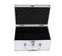 Reinscer Cassetta degli attrezzi in lega di alluminio portatile equipaggiamento di sicurezza valigetta strumenti vetrina cassetta degli attrezzi hardware 230 x 150 x 125 mm