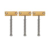 Reinscer Chitarra Compensato Bridge Seghe Set 10,8 Mm Bridge per TL Style 6 Corde Chitarra Elettrica Parte (3 Pezzi)