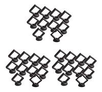 Reinscer Espositore per Monete - Set di 60 Espositori 3D con Cornice Galleggiante con Supporti per Monete Challenge, Medaglioni AA, Gioielli, Nero, 2,75 x 2,75 x 0,75 Pollici