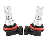 Reinscer H8 H11 H16 Lampadina Fendinebbia Un LED, H16 Lampada Fendinebbia Ad Alta Potenza Csp-Y11, 6500K (Confezione da 2)