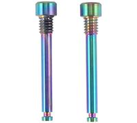 Reinscer in titanio per disco bicicletta freno perno filettato vite per XT R XT XT idraulico disco pinza freno dazzle colore