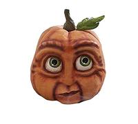 Reinscer KüNstlicher KüRbis Autunno Vaffiato KüRbis con espressione per Halloween e giorno del Ringraziamento Decorazione Halloween D
