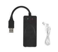 Reinscer modem fax, USB 2.0 56 K, driver modem esterno, spina e modem USB di gioco, standard e avanzato secondo le istruzioni (doppia porta)