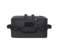 Reinscer Outdoor Gas Serbatoio di stoccaggio Grande Capacità Attrezzi Da Pavimento Sacchetto Cartuccia Gas Picnic Pentole Utensili Kit Borsa, Nero