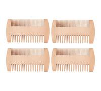 Reinscer Pettine frange macramè, 4 pezzi, macramè per nappe, pettine macramè per tessere corde di cotone, pettine aperto a nodo