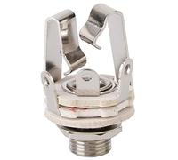 Reinscer Presa a 6,5 canali audio connettore femmina con interruttore stereo 6,5 femmina per chitarra