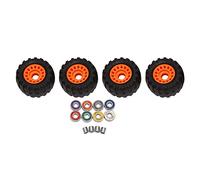 Reinscer Ruote per Skateboard e Skateboard Fuoristrada Fuoristrada (Il Set di 4 Contiene Manicotto del Cuscinetto)