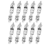 Reinscer Set di 10 supporti per mulinelli da pesca, per sedia da pesca, supporto per mulinello da pesca