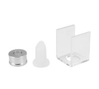 Reinscer Set di 3 pezzi fai da te, 12,1 mm, semplice , tubo di riempimento Birdmouth, stampo in silicone, in alluminio, supporto per fatto in casa, set semplice