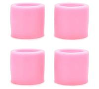 Reinscer Stampo per Candele nel Confezione da 4 Stampi nel Silicone per Candela nel D Fatta nel Casa, Mini Sapone