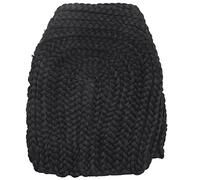 Reinscer Super Cornrow Cap per Crochet Treccia Per Tessitura PerüCke Tappi per la Fabbricazione Di PerüCken Top Qualità Tessitura Treccia PerüCke Maglia Nero Colore 1Pc