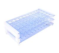 Reinscer Supporto in plastica per provette da 12 - 13 mm, 50 posizioni