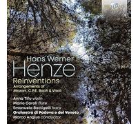 Hans Werner Henz Hans Werner Henze: Reinventions, Arrangements of Mozart.. (CD)