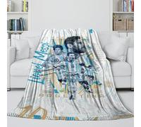 REIPOL Messi Coperta Calda Confortevole - Calcio Coltre Soffici Per Bambini Adolescenti Adulti Tutte Le Stagioni - Divano Letto Sedia Culla - Compleanno Natale Nozze Idea Regalo(100x130cm)