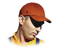 Reis Bumpcap_P - Casco leggero industriale, taglia 54-59, colore: arancione
