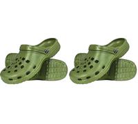 REIS Clogs & Pantofole Uomo Donna Bambini - Unisex Adulto 39 EU Verde (Confezione da 2)