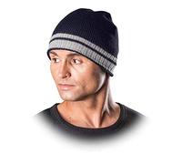 Reis Czpasgjs - Cappello protettivo imbottito, taglia 57-61, confezione da 12, colore: Blu scuro/Grigio chiaro