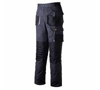 REIS FORECO-T SBJS Pantaloni da Lavoro per Uomo | Pantaloni di Sicurezza | Cargo | Pantaloni da Lavoro | Pantaloni Antitaglio | Grigio-Nero-Grigio Chiaro | Taglia: 60 (Confezione da 2)