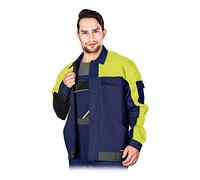 Reis Pro-J_Gysl Pro Master - Camicetta protettiva, taglia L, colore: Blu navy/Giallo-Grigio, taglia L