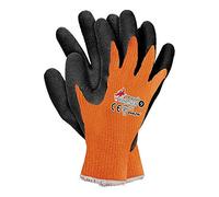 Reis Rdr-Neo_P9 - Guanti protettivi a forma di drago, colore arancione/nero, 9 misure, confezione da 12