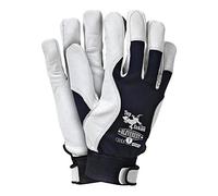 Reis RLEVEREST10 - Guanti protettivi in cotone top, confezione da 12, colore: blu scuro/bianco