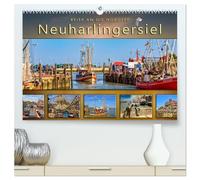 Reise an die Nordsee - Neuharlingersiel (hochwertiger Premium Wandkalender 2026 DIN A2 quer), Kunstdruck in Hochglanz: Der Fotokünstler Peter Roder ... bezaubernden Hafen Neuharlingersiel.