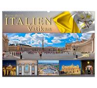 Reise durch Italien Vatikan (Wandkalender 2026 DIN A2 quer), CALVENDO Monatskalender: Der Vatikan, kleinster anerkannter Staat der Welt.