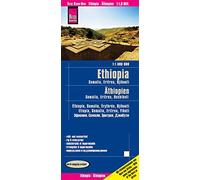 Reise Know-How Landkarte Äthiopien, Somalia, Eritrea, Dschibuti (1:1.800.000): world mapping project