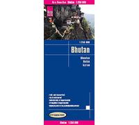 Reise Know-How Landkarte Bhutan 1 : 250.000