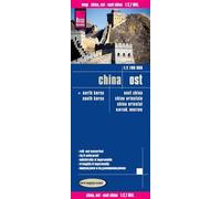 Reise Know-How Landkarte China, Ost 1 : 2.700.000