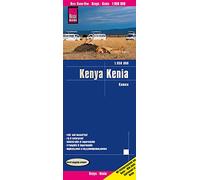 Reise Know-How Landkarte Kenia 1:950.000: world mapping project