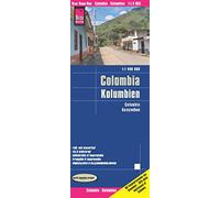 Reise Know-How Landkarte Kolumbien 1 : 1 400 000: world mapping project