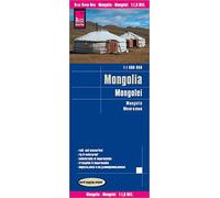 Reise Know-How Landkarte Mongolei 1 : 1.600.000: world mapping project