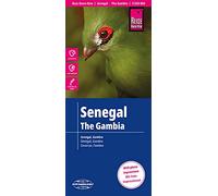 Reise Know-How Landkarte Senegal, Gambia 1 : 550 000: world mapping project