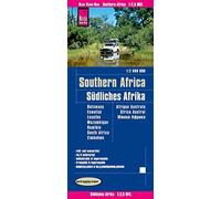 Reise Know-How Landkarte Südliches Afrika (1:2.500.000) : Botswana, Lesotho, Mosambik, Namibia, Simbabwe, Südafrika, Swasiland: world mapping project