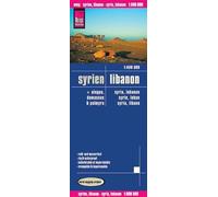 Reise Know-How Landkarte Syrien, Libanon (1:600.000): mit Aleppo, Damascus und Palmyra. Exakte Höhenlinien. Höhenschichten-Relief. GPS-tauglich durch ... Straßennetz. Ausführlicher Ortsindex