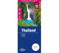 Reise Know-How Landkarte Thailand 1 : 1.200.000: reiß- und wasserfest (world mapping project)
