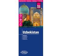 Reise Know-How Landkarte Usbekistan / Uzbekistan (1:1.000.000): reiß- und wasserfest (world mapping project)