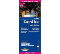 Reise Know-How Landkarte Zentralasien (1:1.700.000) : Usbekistan, Kirgisistan, Turkmenistan und Tadschikistan: world mapping project