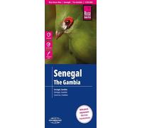 Reise Know-How Verlag Senegal, Gambia (1:550.000) (Map)