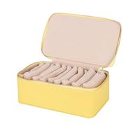 Reise Schmuckkästchen - Schmuck Organizer - Travel Jewelry Box - Reise-Schmuckkästchen | Kompaktes Schmuckkästchens Für Ringe, Ohringe, Armbänder Und Halsketten, Elegantes Kleines Tragbares