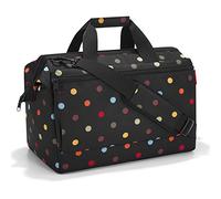 reisenthel allrounder L pocket - Borsa da Medico Multifunzione, per Viaggio, Lavoro e Tempo Libero, Multitasche con Tracolla e Passante per Trolley, Tessuto Idrorepellente, 32 L, Fantasia a Pois