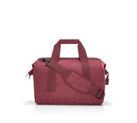 reisenthel Allrounder M - Borsa da dottore versatile per viaggi, lavoro o tempo libero, design funzionale ed elegante, Twist Maroon, taglia unica