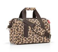 reisenthel Allrounder M leo macchiato - borsa da viaggio, formato cabina, con ampia apertura e tasche interne (18L)