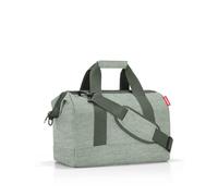 reisenthel allrounder M twist sage - borsa da viaggio, formato cabina, con ampia apertura e tasche interne (18L)